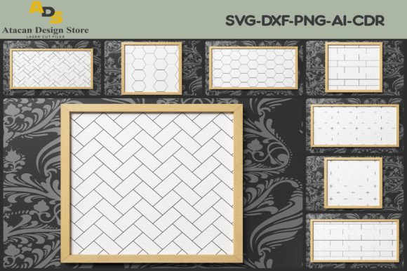 Patterns and Frame Honeycomb Herringbone: Elevate Your Craft